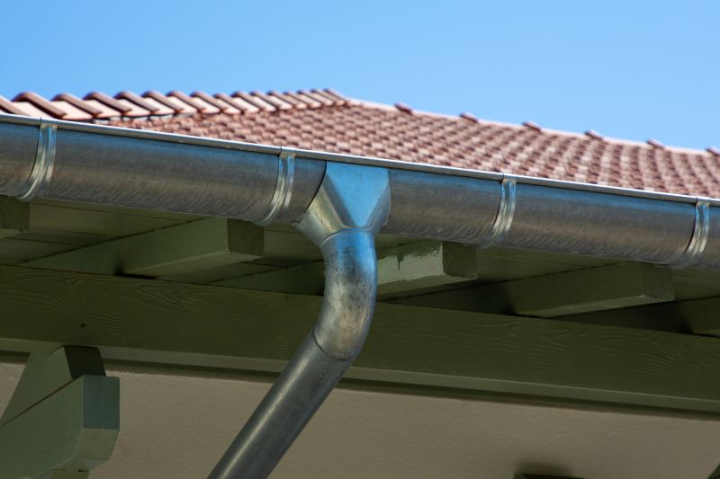 Galvanized Gutter Installation